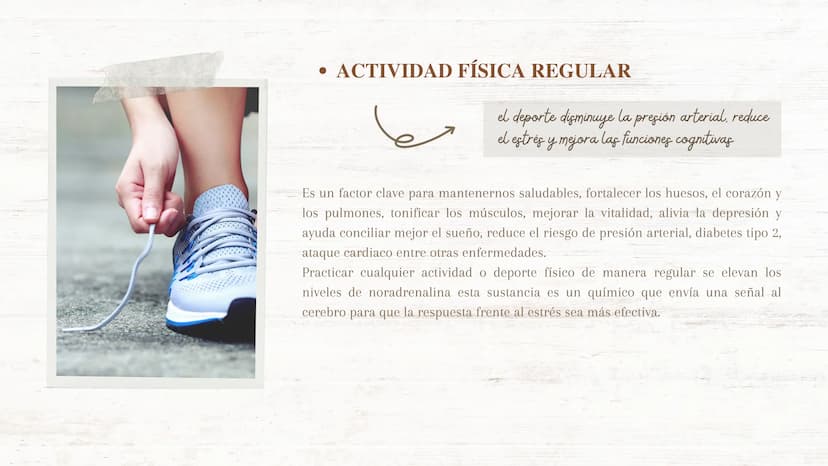Estilos
de
vida saludable • CONCEPTO
y
Los buenos hábitos de salud pueden permitirle evitar una enfermedad
mejorar su calidad de vida. Las s