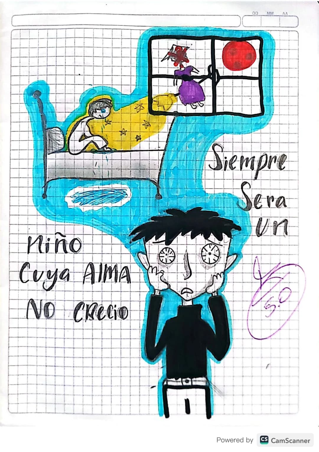 G₁ Niño Que Se
Alimentaba De
Pesadillas
Aquel niño acababa de despertar de otra terrible pesadilla.
Recuerdas Feas de su pascolo que quería 