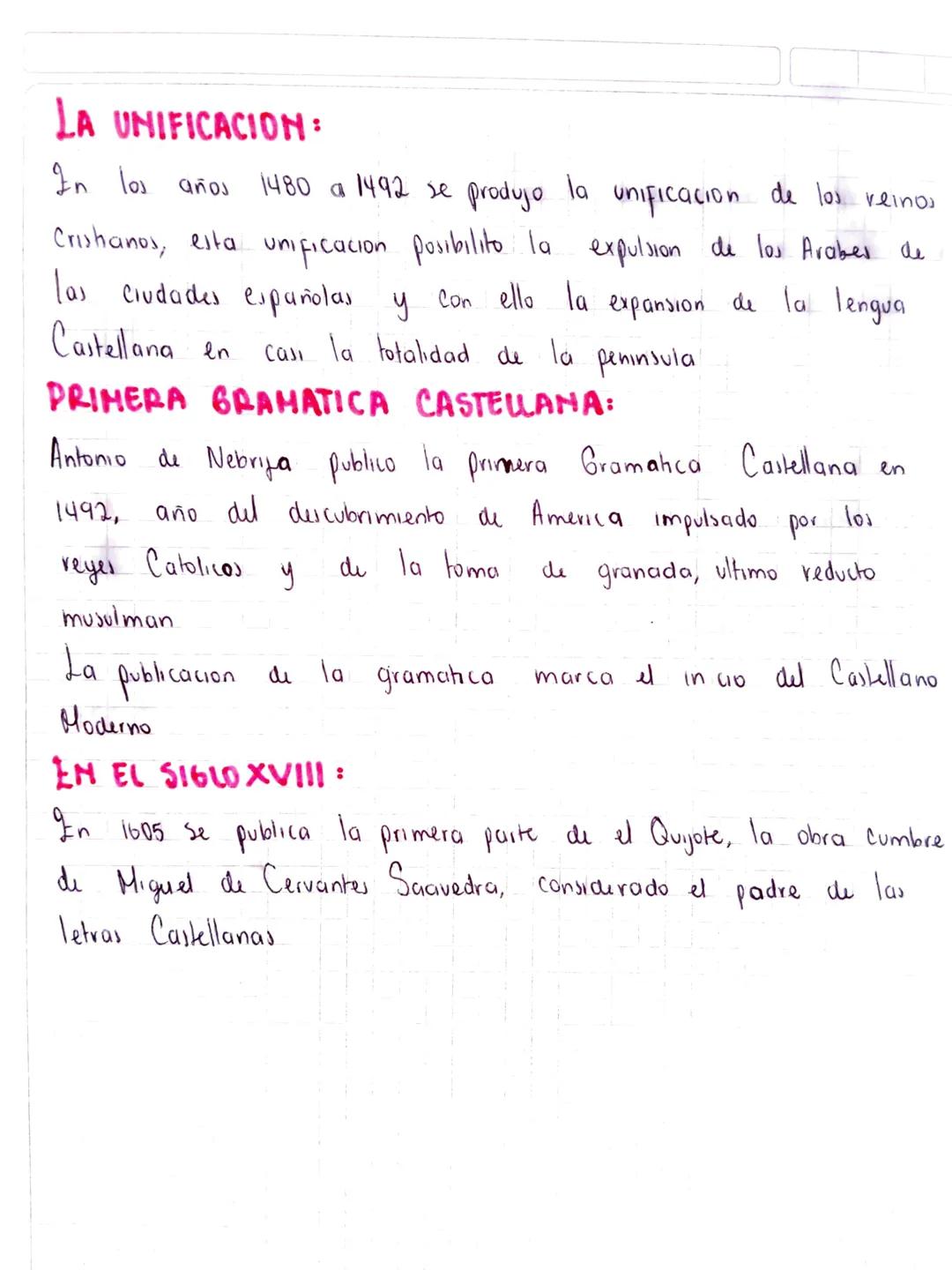 # Origen del Castellano:

Η español o el castellano es una lengua originada en (Castillal
Ispaña, por lo que recibe el nombre de lengua cast