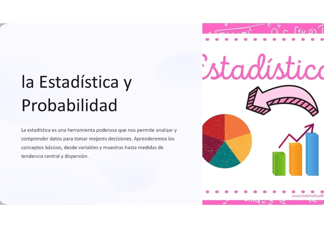 Estadística y Probabilidad: 