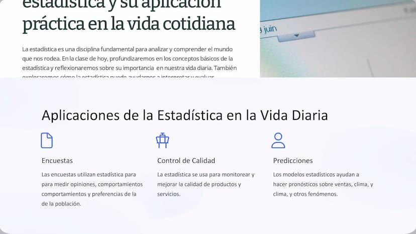 la Estadística y
Probabilidad
La estadística es una herramienta poderosa que nos permite analizar y
comprender datos para tomar mejores deci