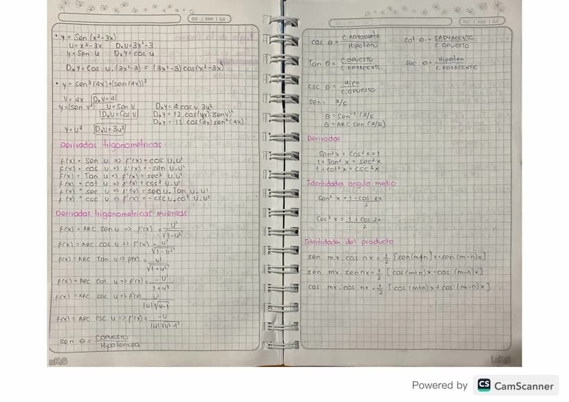 RAKA
9
&
DD | MM AA
Regla de la Cadena
Sea
y = f(u) y u= g(x) @ determinan una funcion
compuesto y = f((g(x)), sig es diferenciable Ex y
Xyf