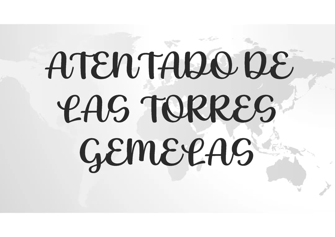 Atentado a las Torres Gemelas