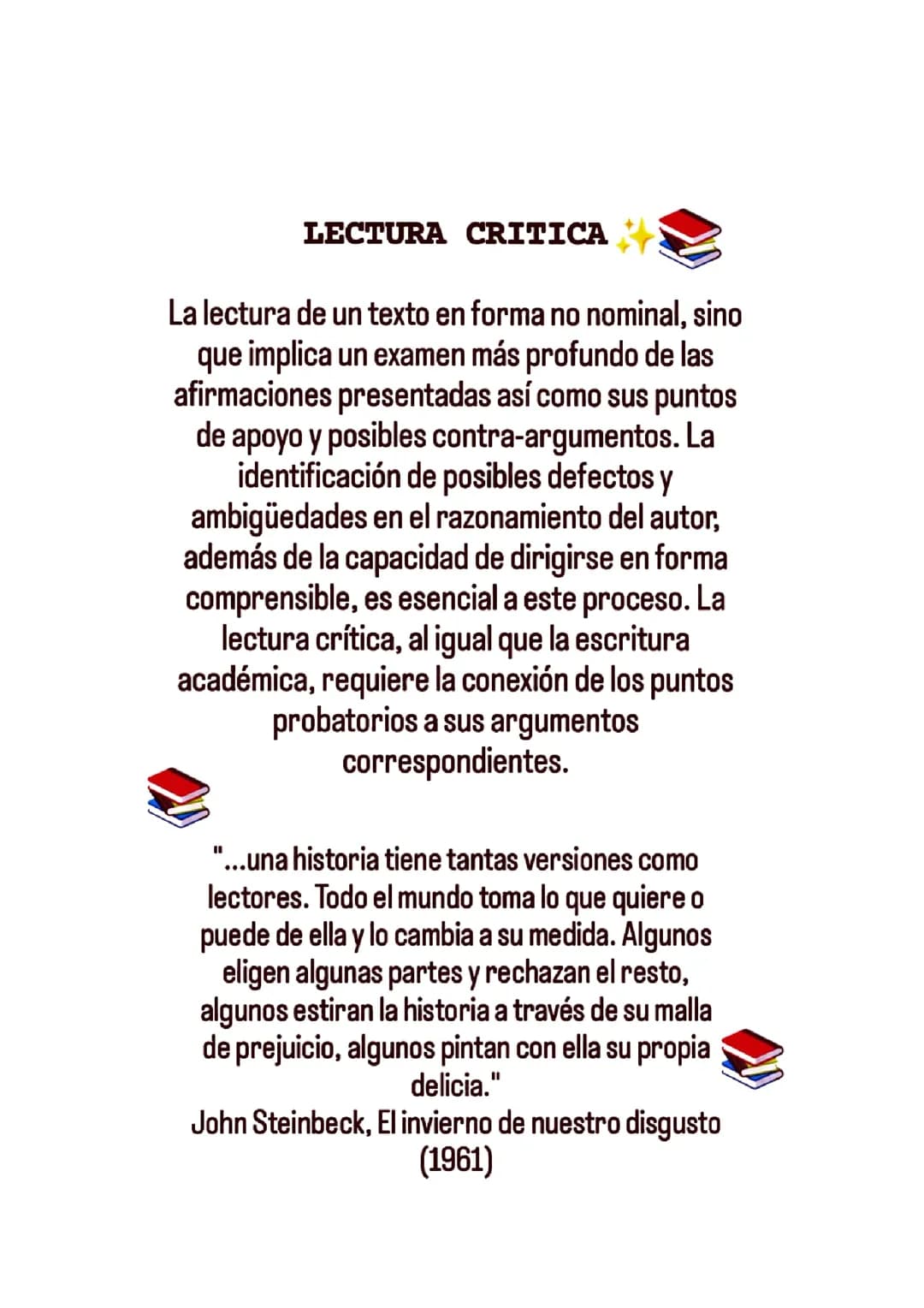 LECTURA CRITICA 