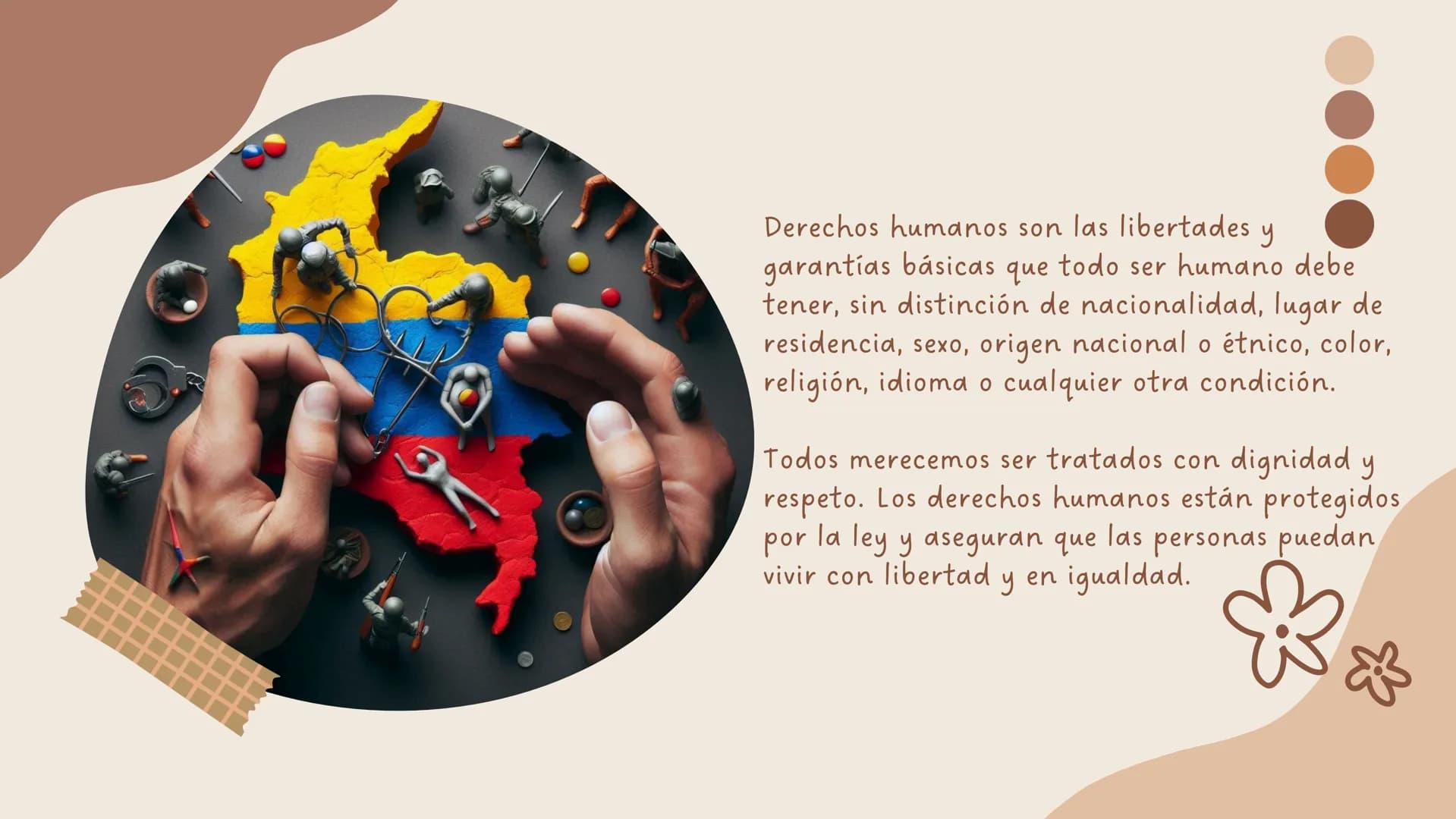 Los Derechos
Humanos:
Principios
universales
Por: Valery Rodelo
33 Derechos
Humanos
Los derechos humanos son derechos inherentes
a todos los