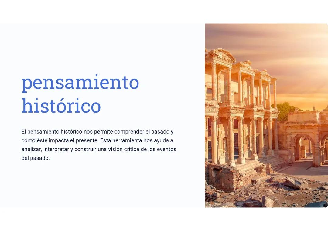 Explora el Pensamiento Histórico y el Análisis Crítico de Fuentes