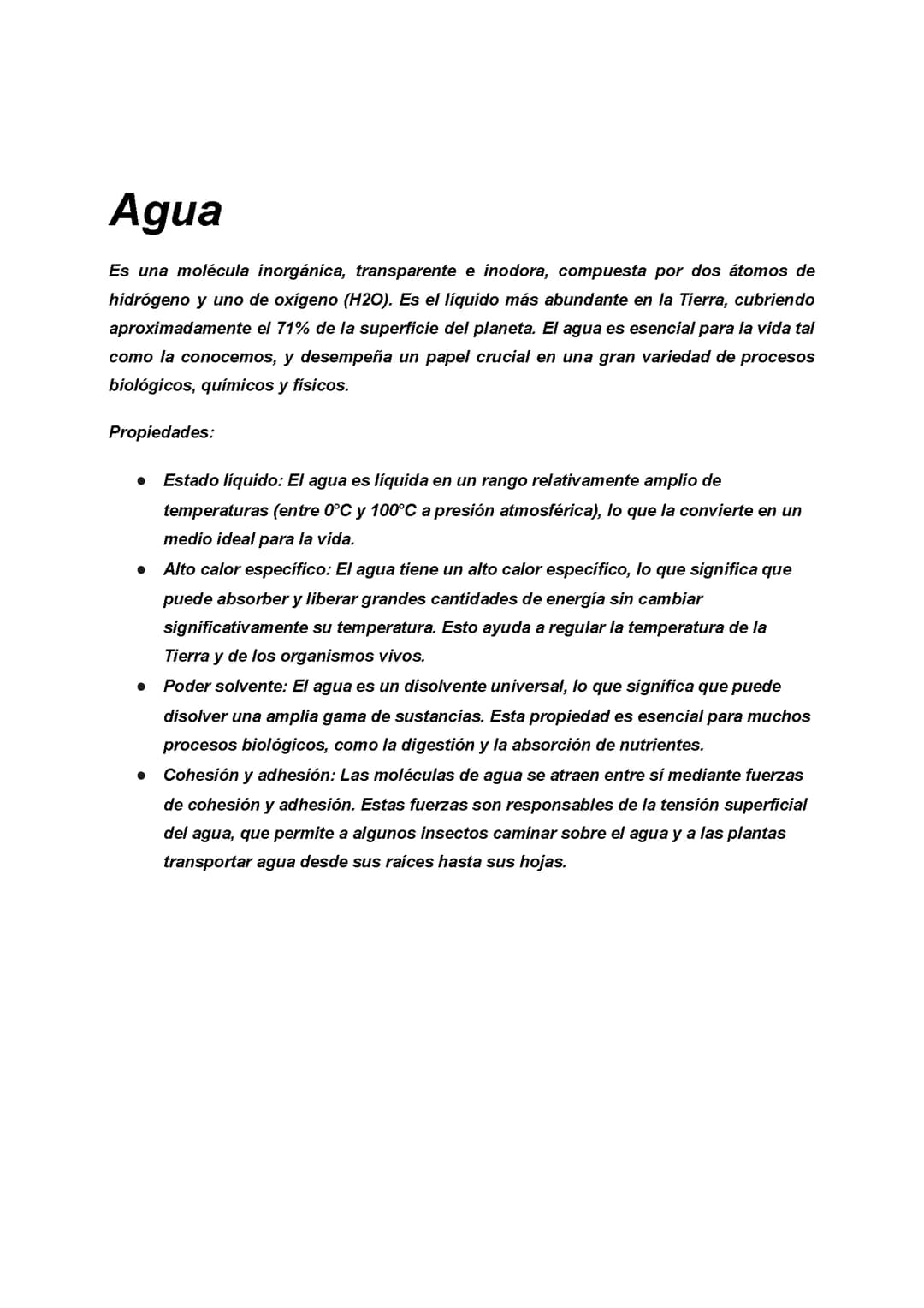 Agua