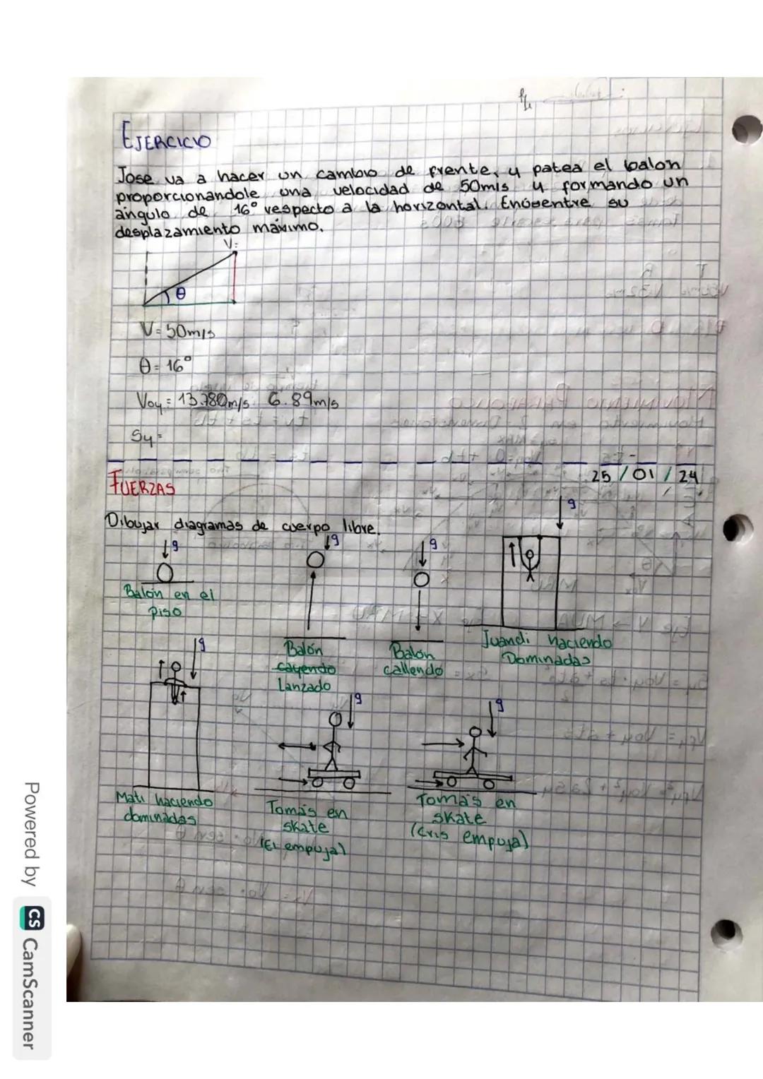 Ejercicios
1. Toma's 4 Rojas
se
mueven con velocidades
constantes de
55m154 32m15 respectivamente, suponiendo que parten
desde el mismo punt