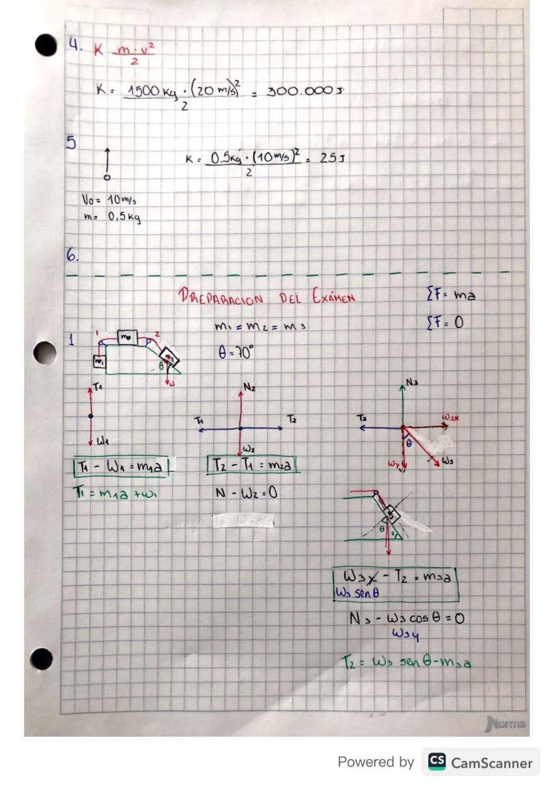 Ejercicios
1. Toma's 4 Rojas
se
mueven con velocidades
constantes de
55m154 32m15 respectivamente, suponiendo que parten
desde el mismo punt