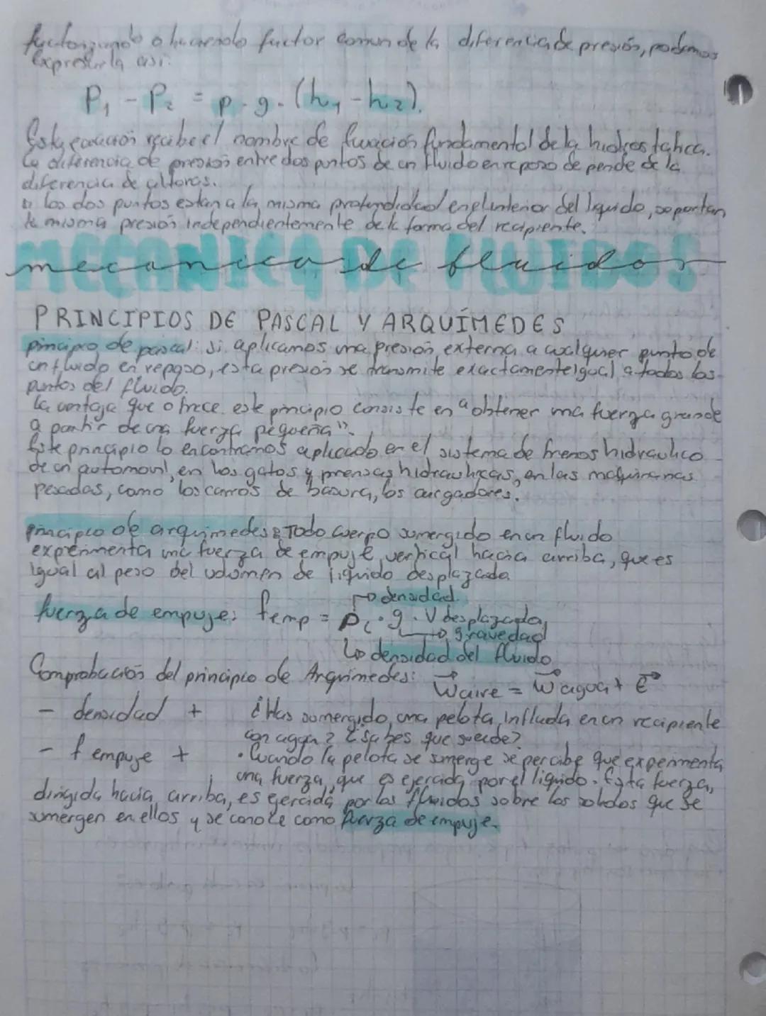 fuctorzando o huando fuctor camen de la diferencia de presiós, podemos
Exprescela asi
P₁-Pop-g-Ch₁ーんて).
Sskycaución recibe el nombre de fuac