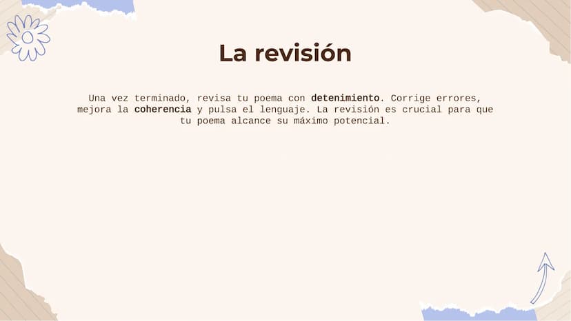 пос
Guía para la creación
de poesía: Cómo
escribir un poema *
Introducción
Bienvenidos a la guía para la creación de poesía. Aprenderás cómo