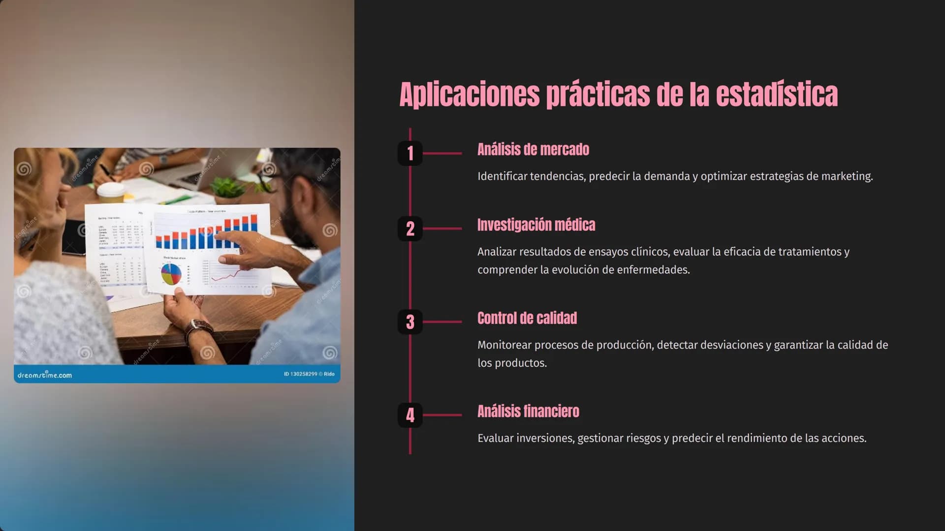 estadística y
probabilidad
La estadística y la probabilidad son herramientas esenciales para
analizar datos, comprender patrones y tomar dec
