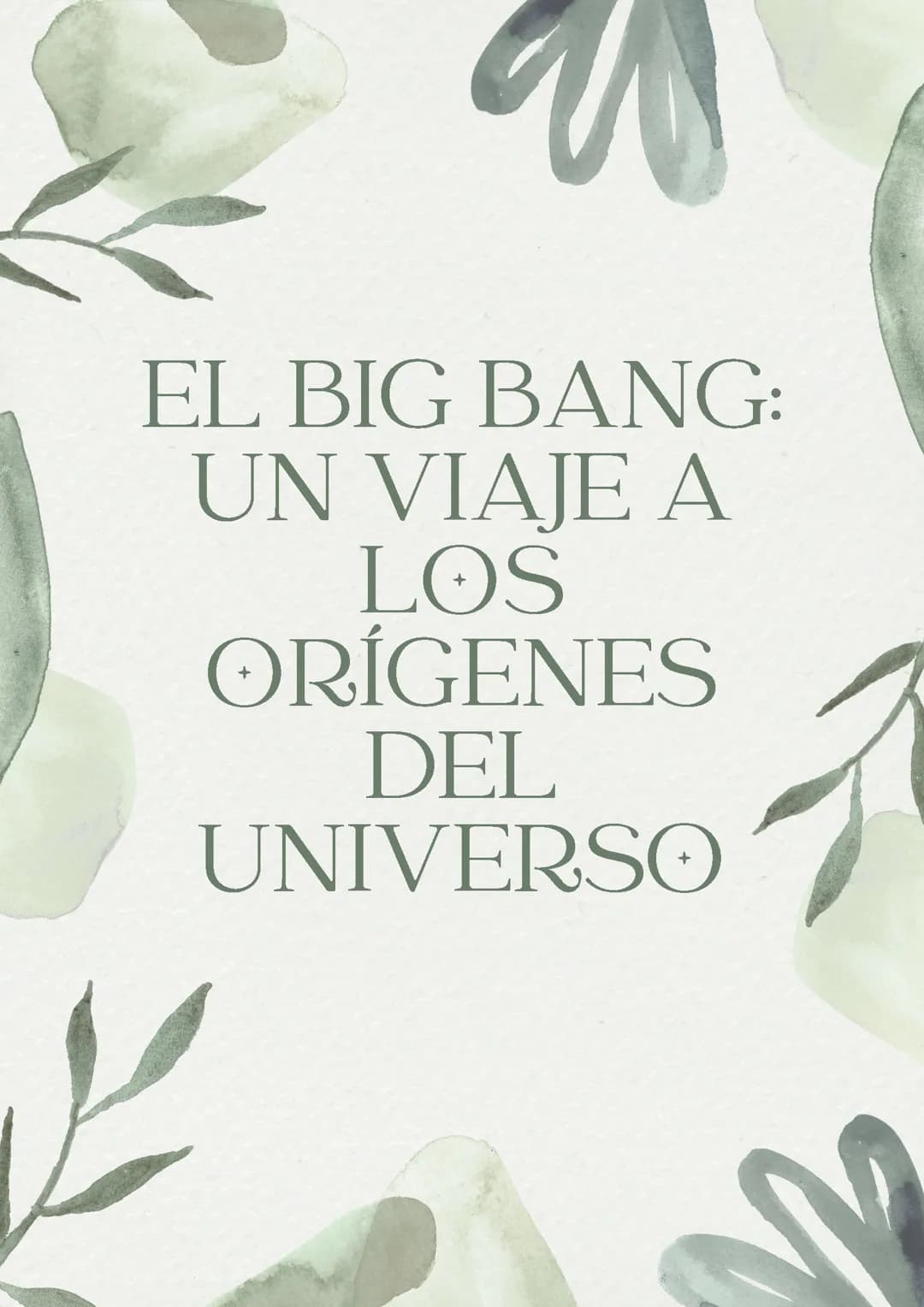 La teoria del Big Bang