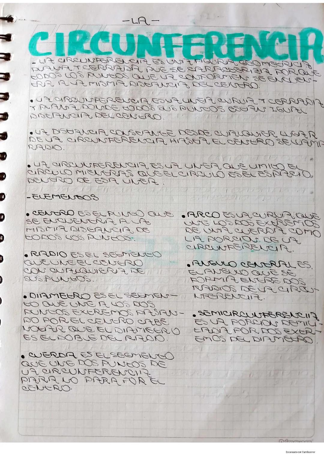 La circunferencia 