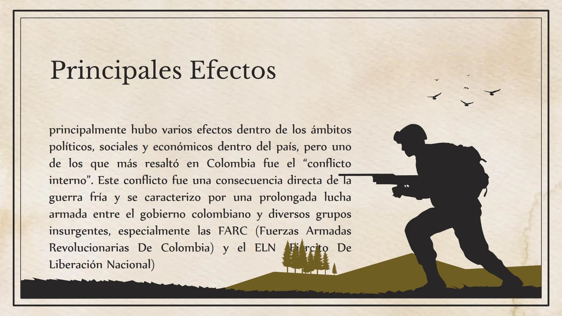 Fio Pio
Pau
Kami
Guerra Fria
Efectos En Colombia ¿Que fue la
guerra fría?
fue un período de tensión y competencia entre
Estados Unidos y la 