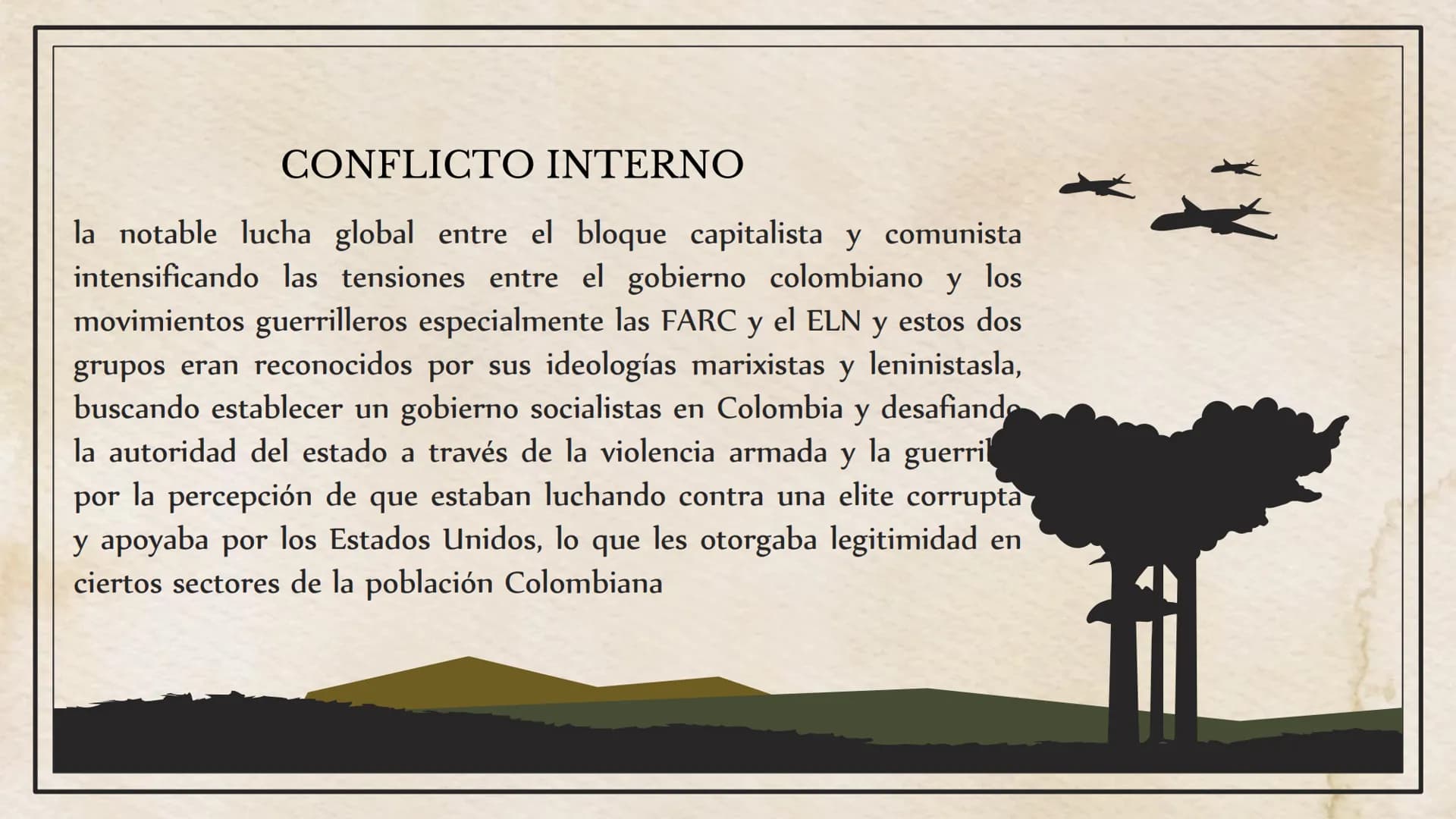 Fio Pio
Pau
Kami
Guerra Fria
Efectos En Colombia ¿Que fue la
guerra fría?
fue un período de tensión y competencia entre
Estados Unidos y la 