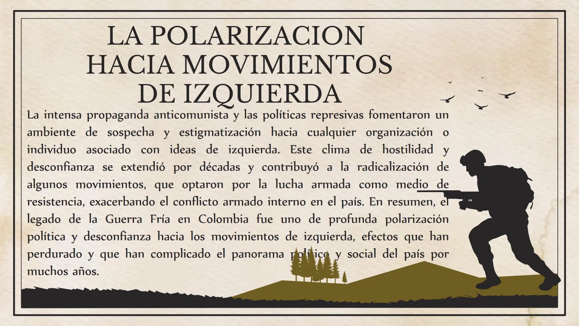 Fio Pio
Pau
Kami
Guerra Fria
Efectos En Colombia ¿Que fue la
guerra fría?
fue un período de tensión y competencia entre
Estados Unidos y la 