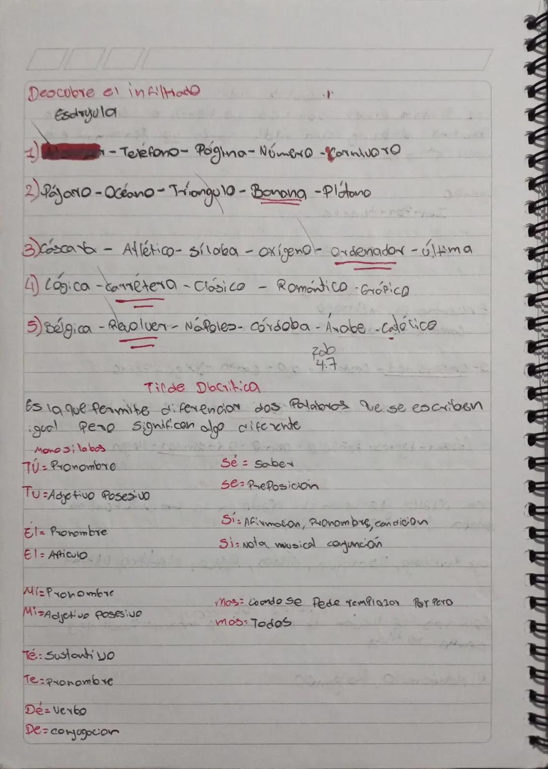 # Acentuacion

En esparidi las palabras, se acentúan dependiendo donde
se montiene la sílaba ténica.

Las Palabras se dividen en 4 tipos dep