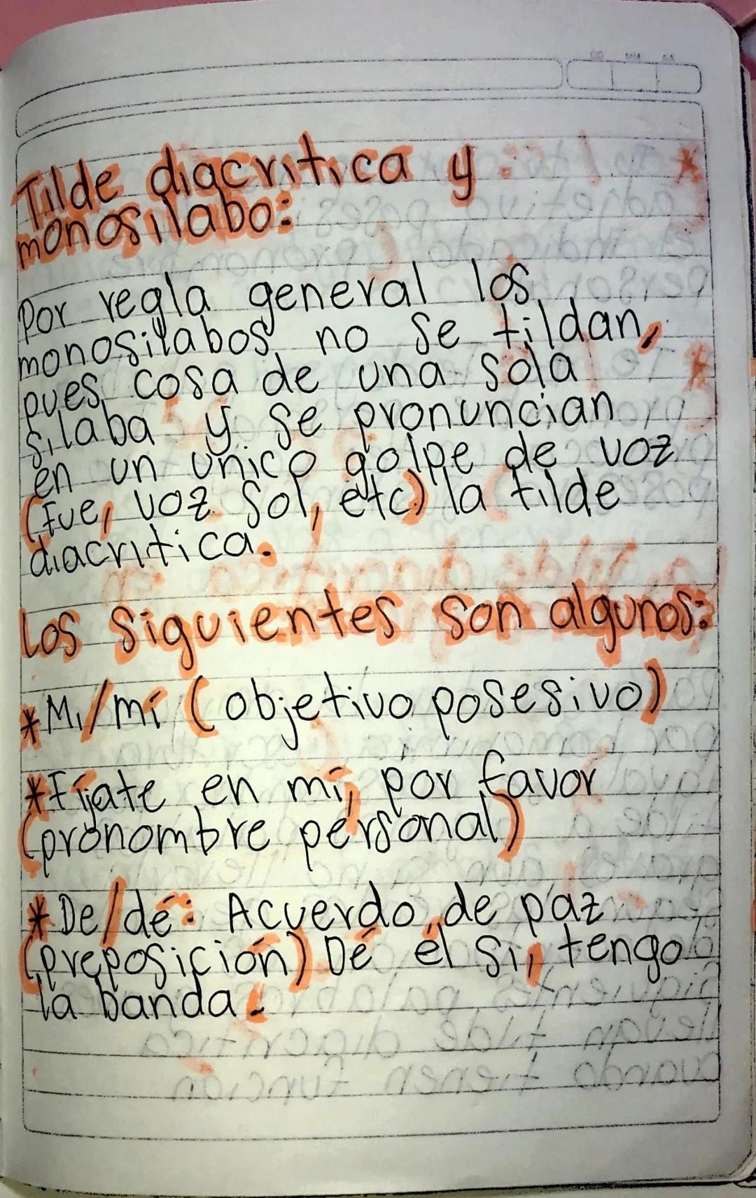 Tilde diacritica y
monosi labo: & shop br
Pox regla general los yours?
monosilabos no Se tildan,
pues cosa de una sola
Silaba y se pronuncia