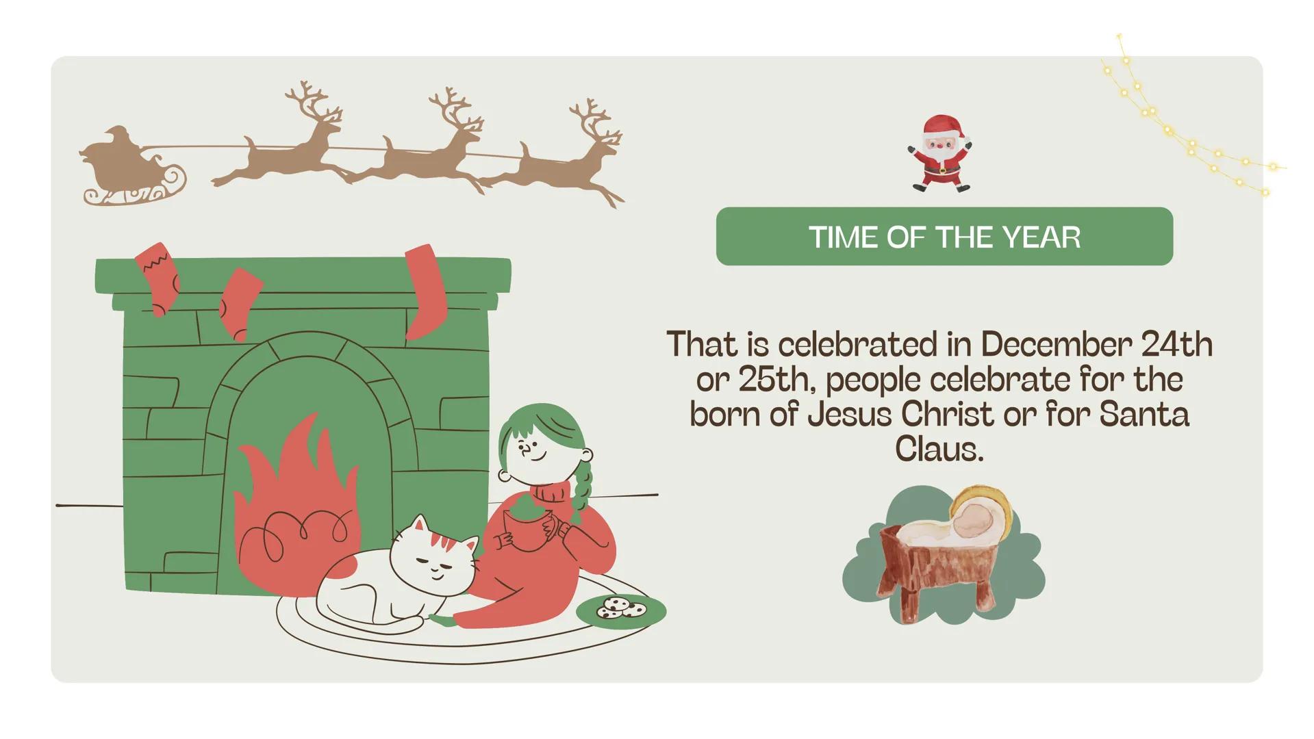 eeeee
еееее
CHRISTMAS
Д
ㅁ
ㅁㅁ
B
m WHERE'S COME FROM?
2;
Christmas is a holiday that is
celebrated around the world.
This special celebration 