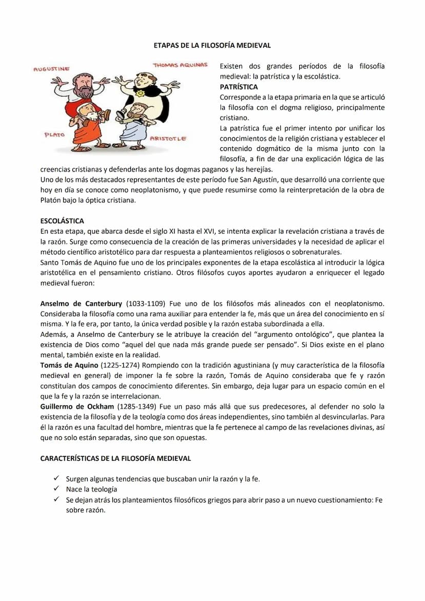 FORMACION INTEGRAL
SUPERACION
PERMANENTE
APRENDIZAJE: Identificar las principales características de la Edad Media y elaborar un mapa
concep