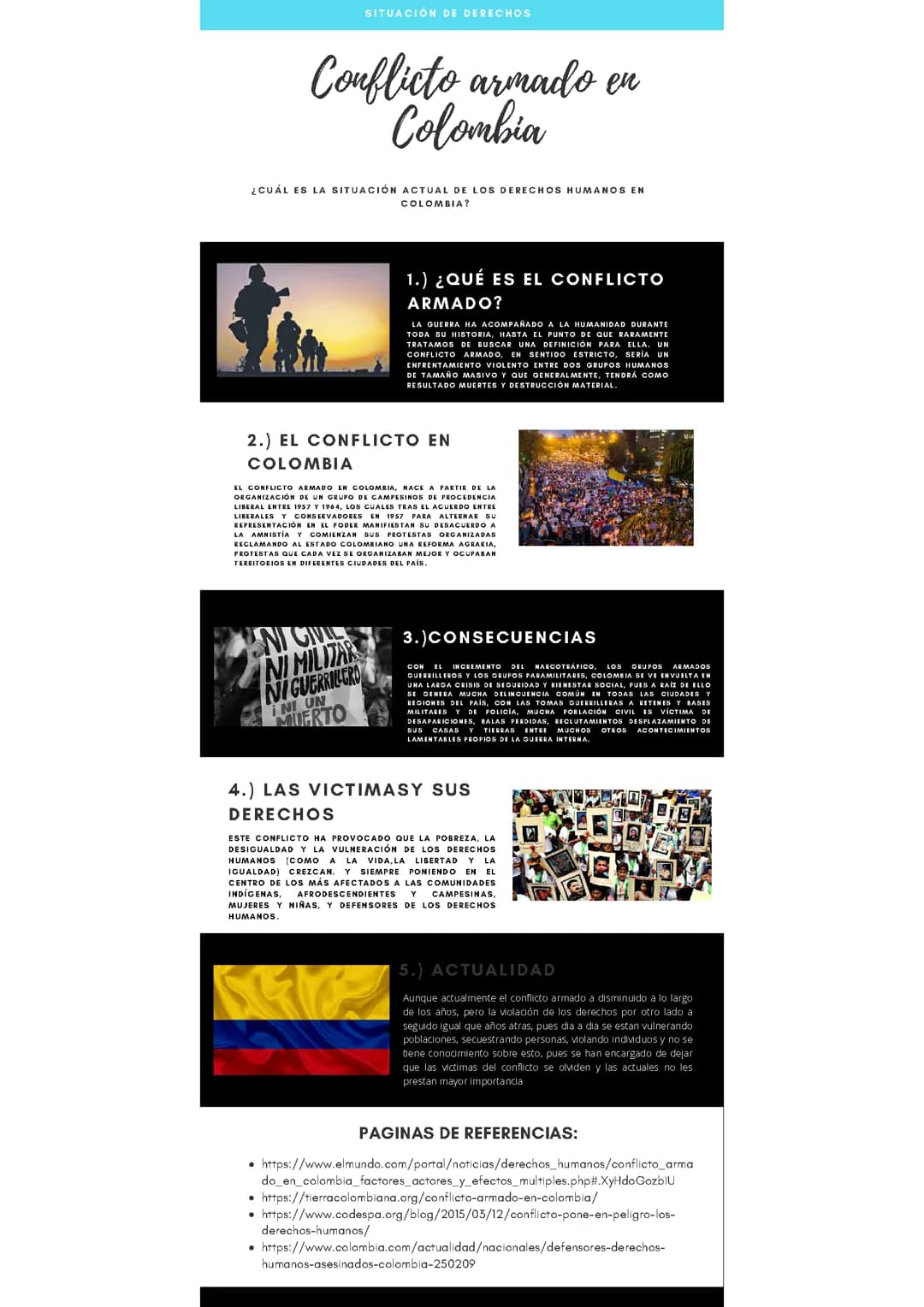Conflicto armado en Colombia 