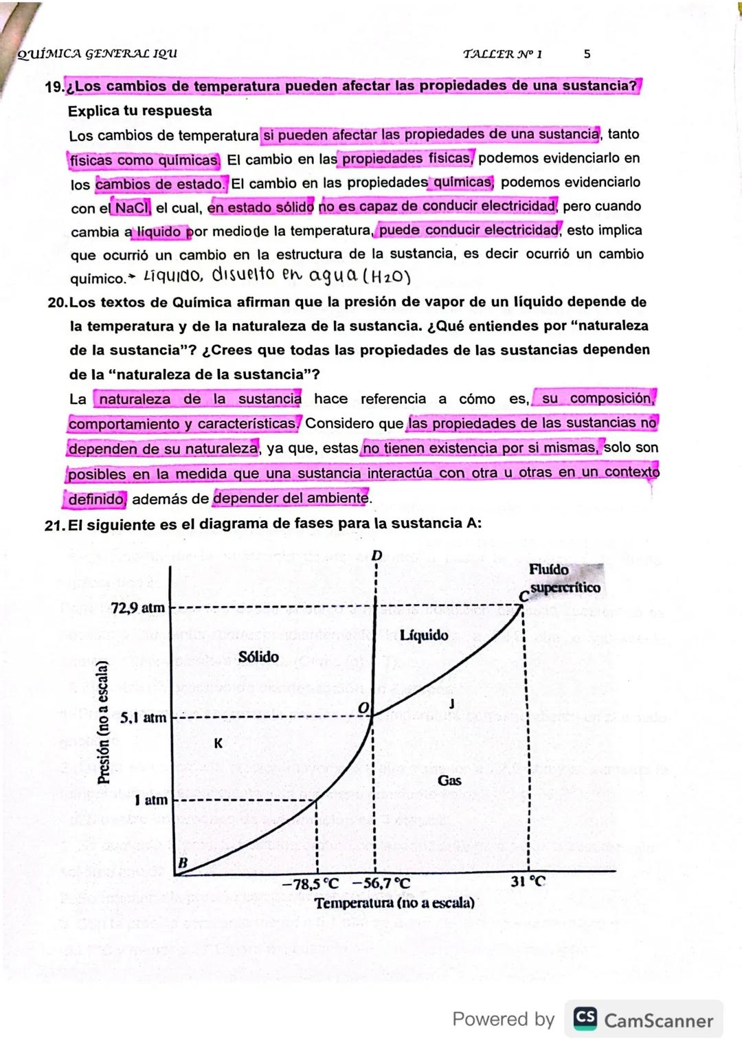 QUÍMICA GENERAL IQU

TALLER N° 1
1
TALLER N° 1

Selección realizada por el profesor J.J. Parra

1. Cuál es la diferencia entre definición y 