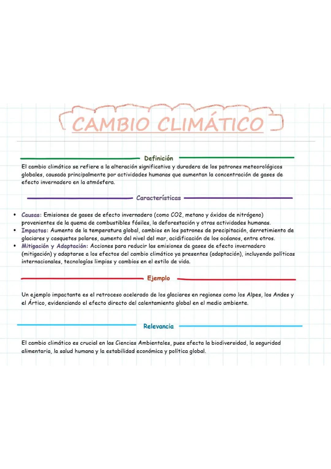Cambio Climático