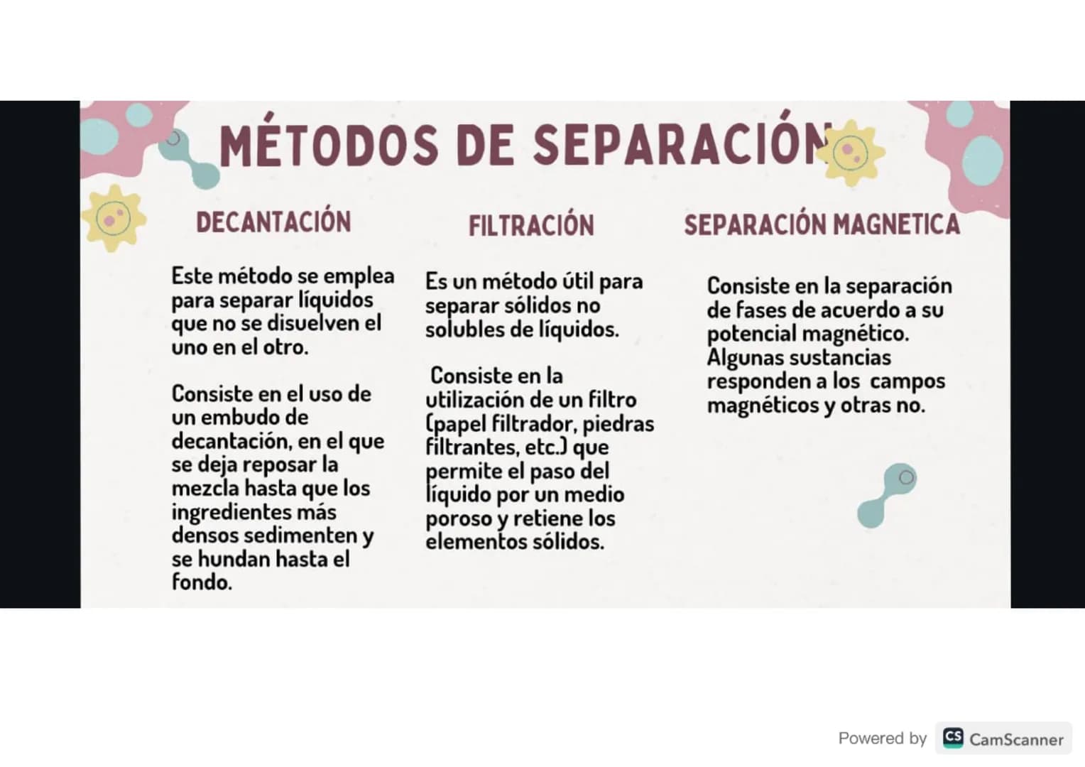 K
QUÉ ES
La materia es todo aquello que ocupa una parte
observable del espacio y tiene una cierta cantidad
de energía asociada. Esto hace qu