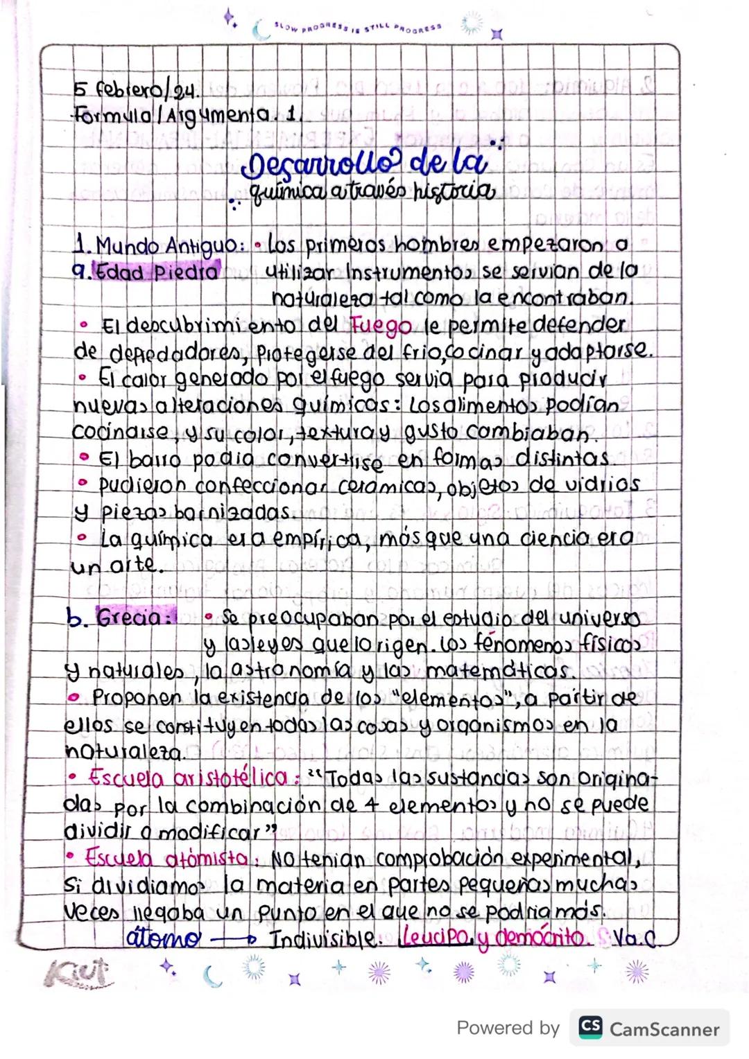 Evolución Histórica de la Química: Principales Acontecimientos