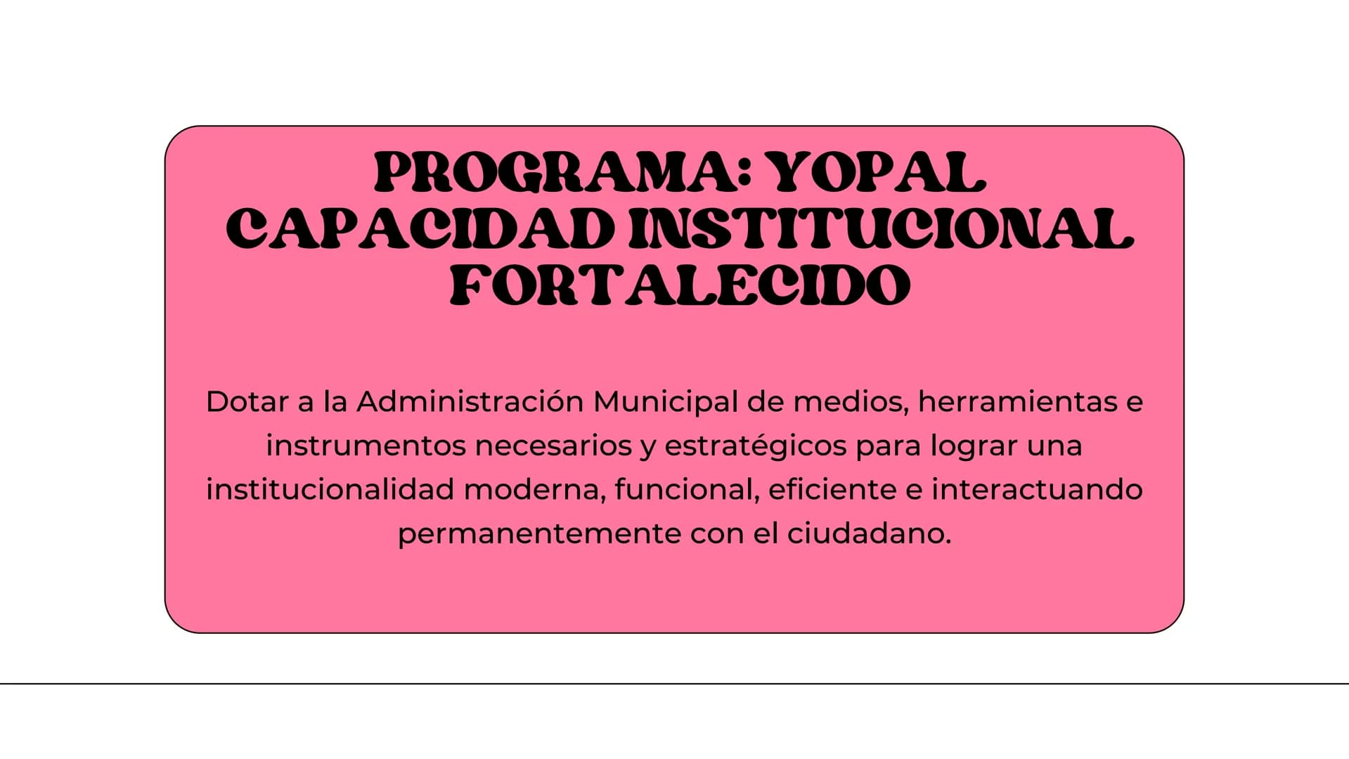 ALEJANDRA SIERRA
PLAN DE DESAROLLO
H H
)(
MUNICIPAL DE
YOPAL YOPAL
Yopal, municipio capital del departamento de Casanare, goza de
una posici