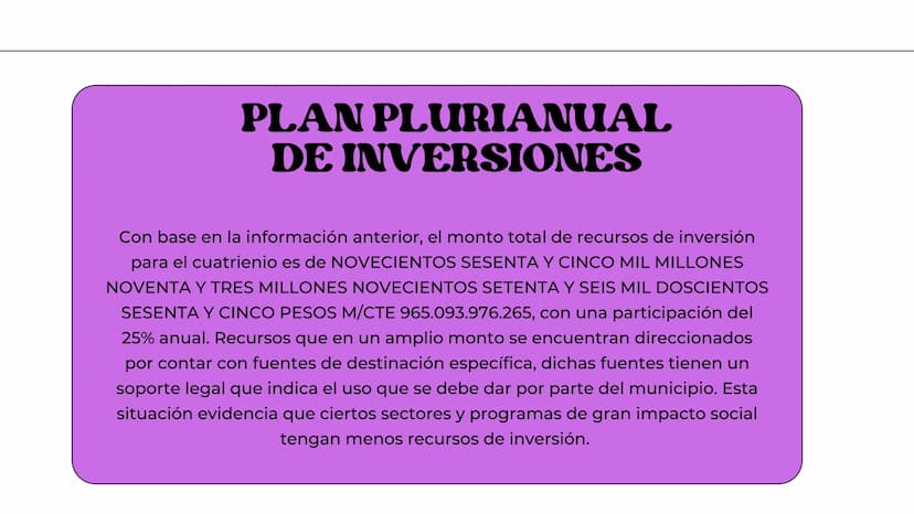 ALEJANDRA SIERRA
PLAN DE DESAROLLO
H H
)(
MUNICIPAL DE
YOPAL YOPAL
Yopal, municipio capital del departamento de Casanare, goza de
una posici