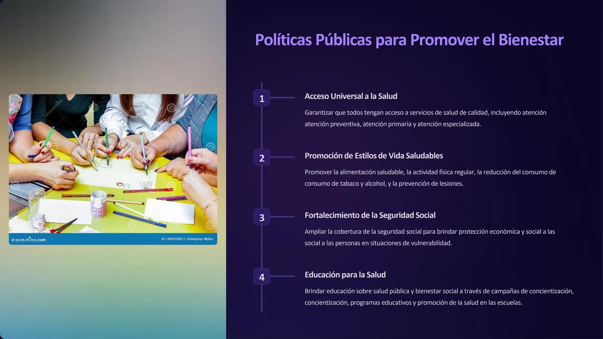 Salud Pública y
Bienestar Social: Un
Enfoque Integral
La salud pública y el bienestar social son fundamentales para
el desarrollo sostenible