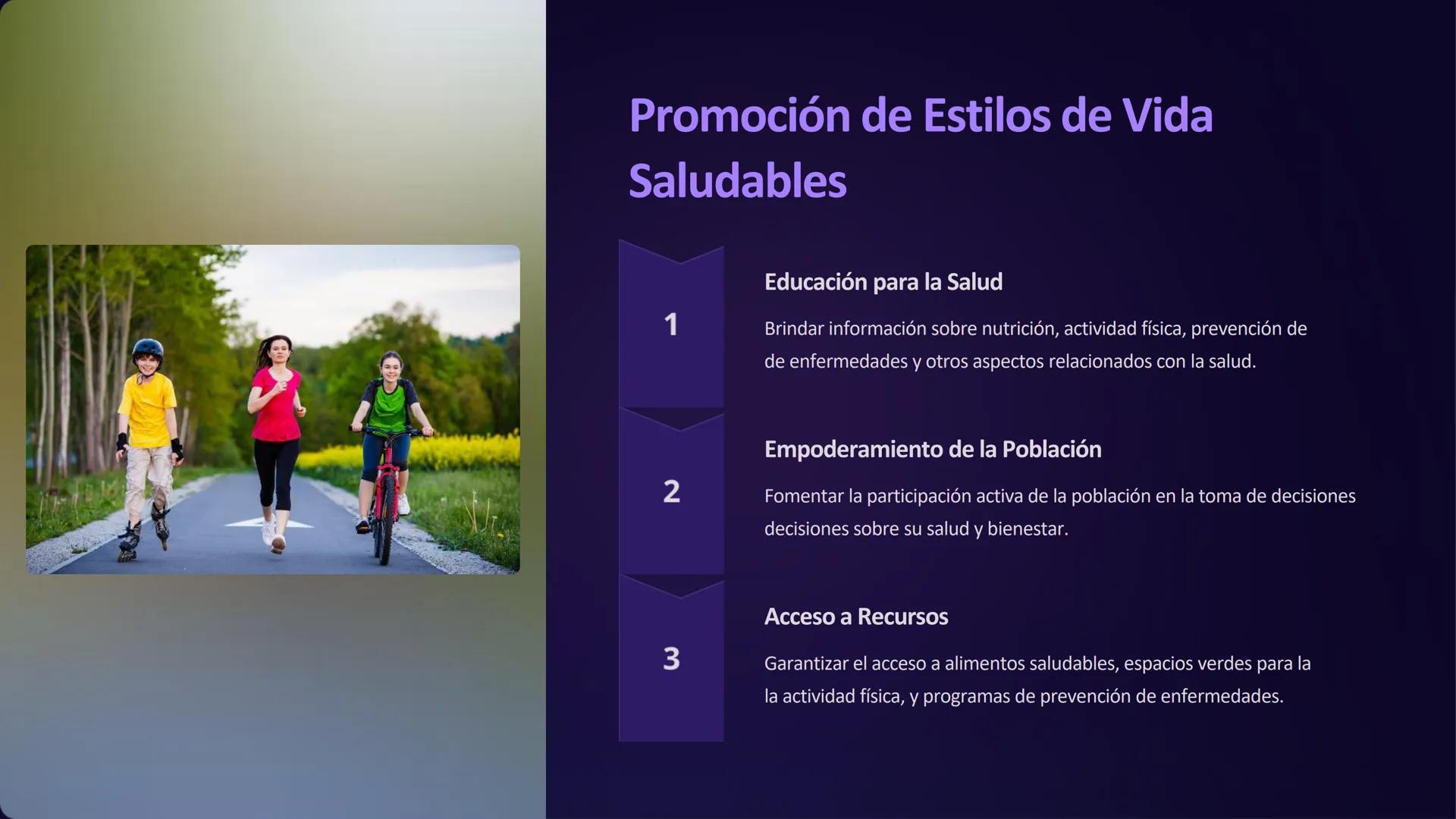 Salud Pública y
Bienestar Social: Un
Enfoque Integral
La salud pública y el bienestar social son fundamentales para
el desarrollo sostenible