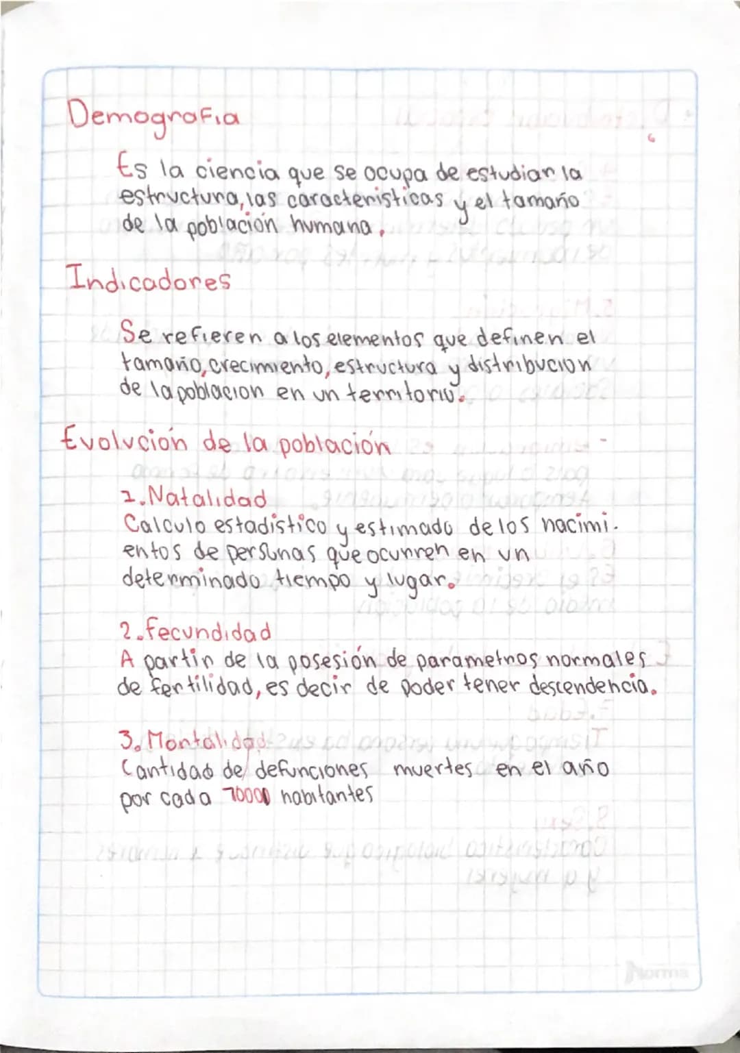 Demografia
Es la ciencia que se ocupa de estudian la
estructura, las caracteristicas
de la población humana,
Indicadores
yel
tamaño
Se refie