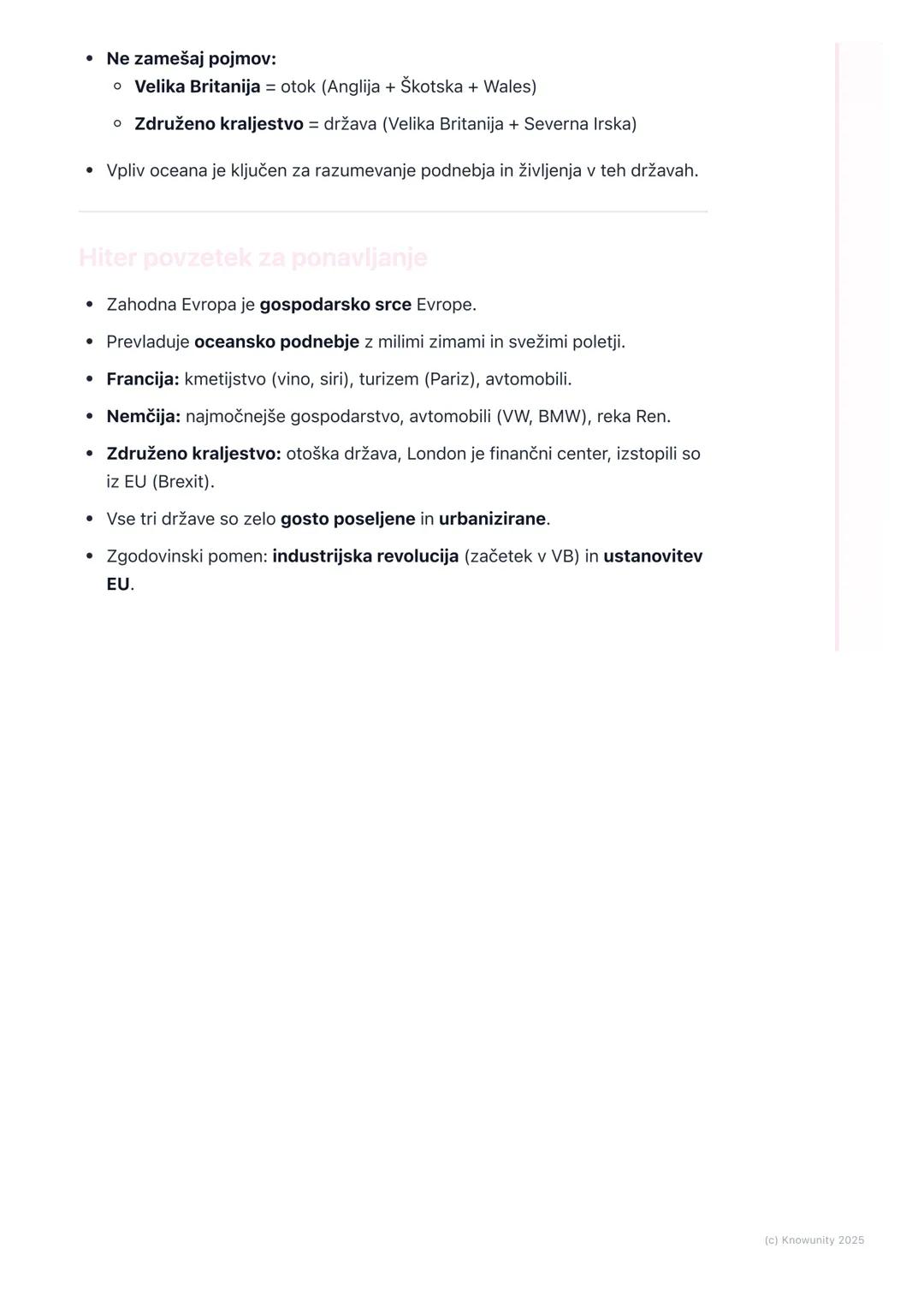 # Zahodna Evropa

Splošni pregled Zahodne Evrope

Zahodna Evropa je gospodarsko najrazvitejši del našega kontinenta. Leži ob
Atlantskem ocea
