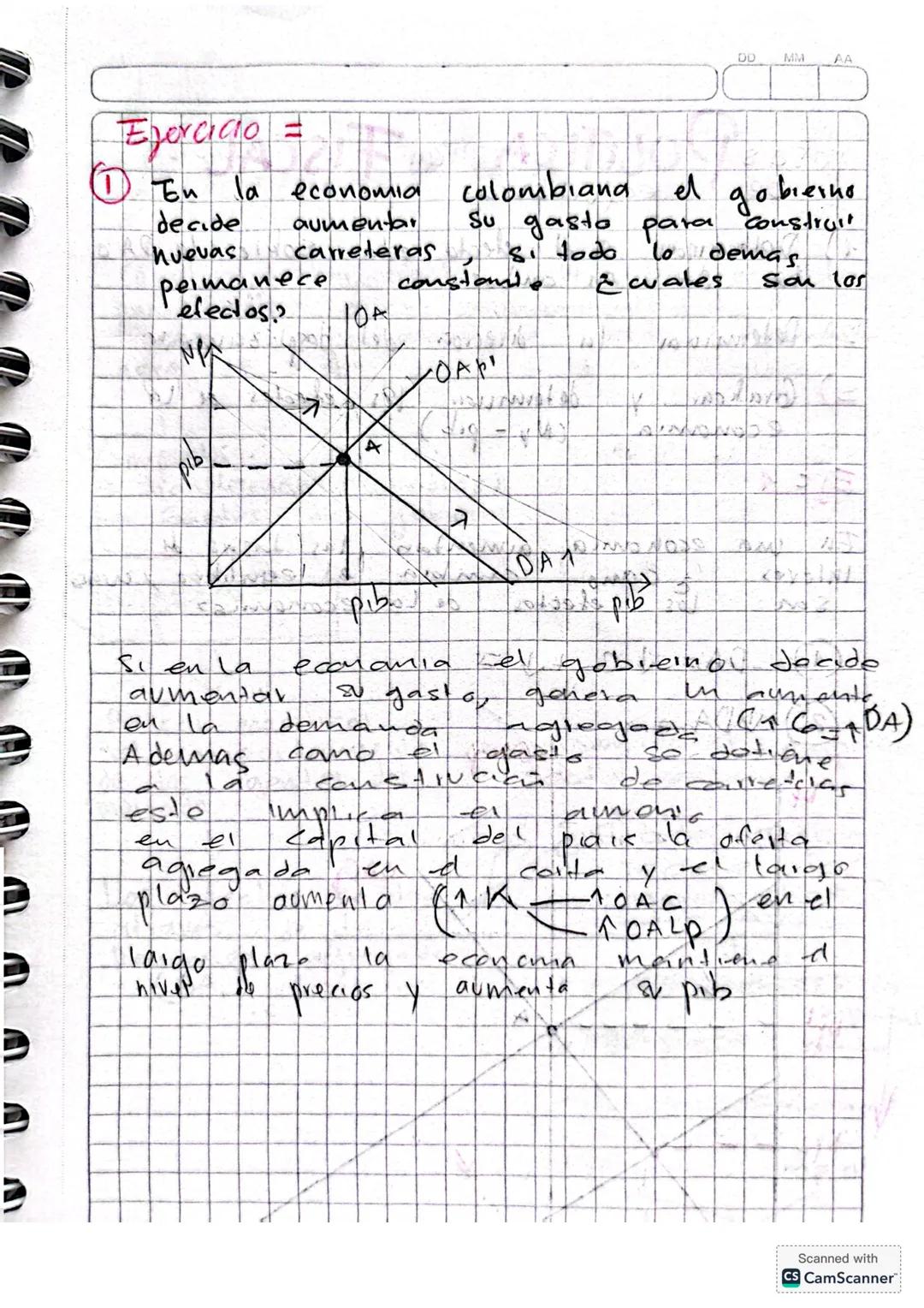•Segundo carte~
DEMANDA
OTEAR AGREGADA
Demanda agregada: Indica la cantidad
demandada
todos
los
agentes del mer-
cado
La DA
es la
medición d