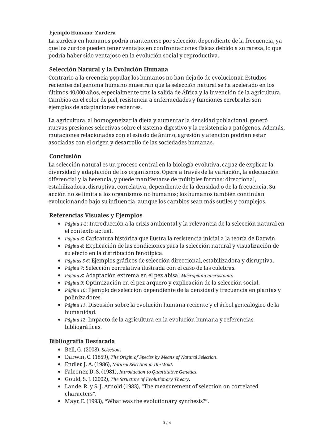 ¿Qué es la Selección Natural?
Resumen Extenso y Detallado
Introducción: Crisis Ambiental y Evolución
La época contemporánea se caracteriza p