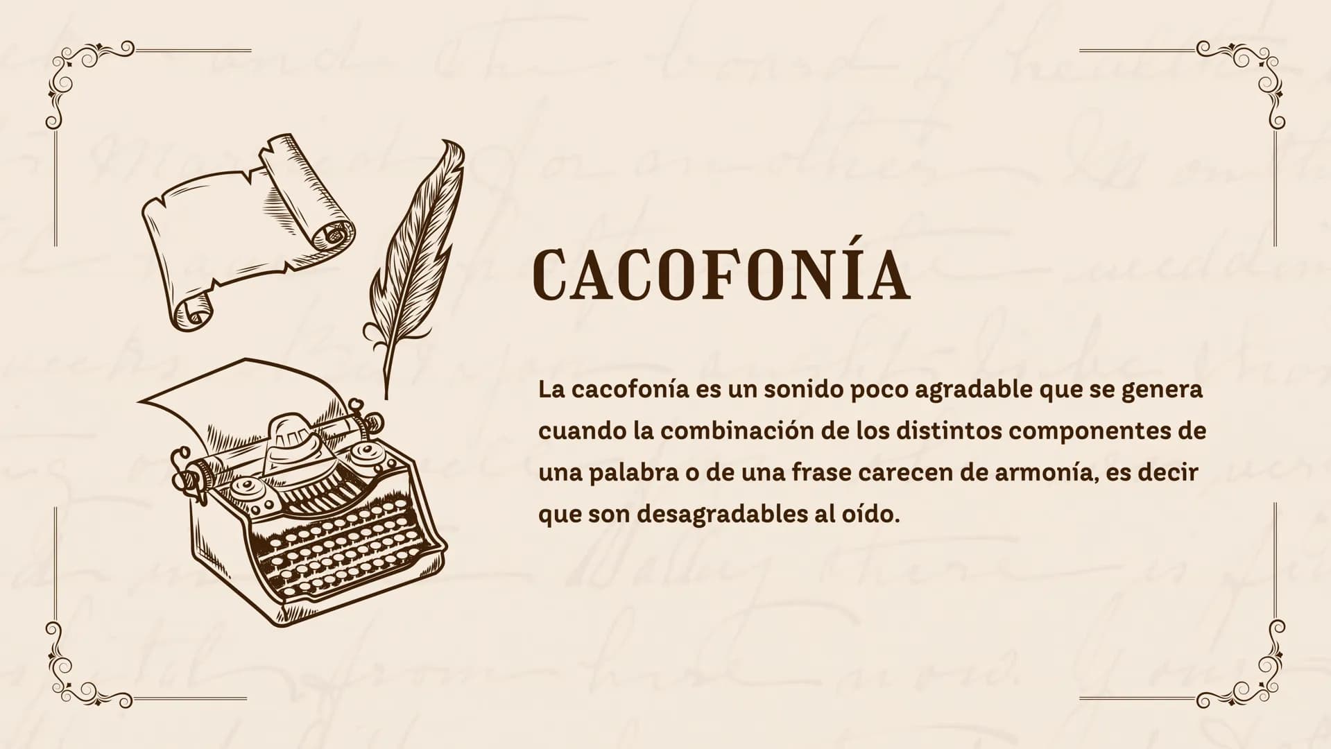 Ma
ERRORES
EN LA
ESCRITURA
Wally ther
ру
now. 01 Introducción
202
02
Falta de vocabulario
ÍNDICE
03 Uso de las tildes
50
04
Cacofonía
吧 INTR