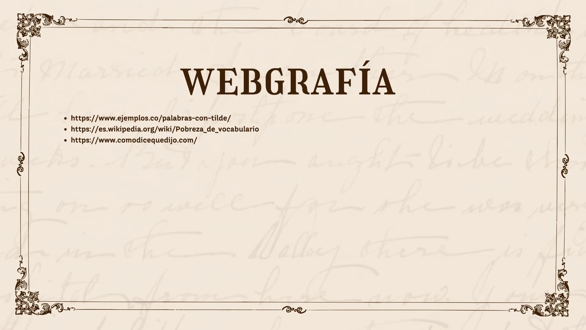 Ma
ERRORES
EN LA
ESCRITURA
Wally ther
ру
now. 01 Introducción
202
02
Falta de vocabulario
ÍNDICE
03 Uso de las tildes
50
04
Cacofonía
吧 INTR