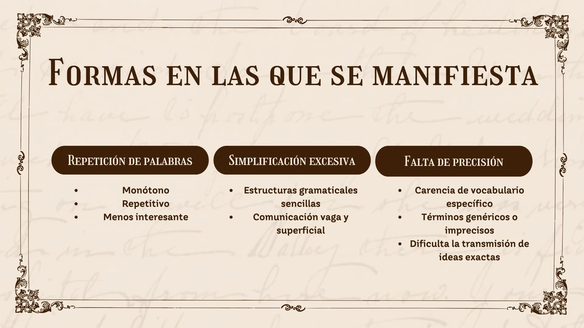 Ma
ERRORES
EN LA
ESCRITURA
Wally ther
ру
now. 01 Introducción
202
02
Falta de vocabulario
ÍNDICE
03 Uso de las tildes
50
04
Cacofonía
吧 INTR