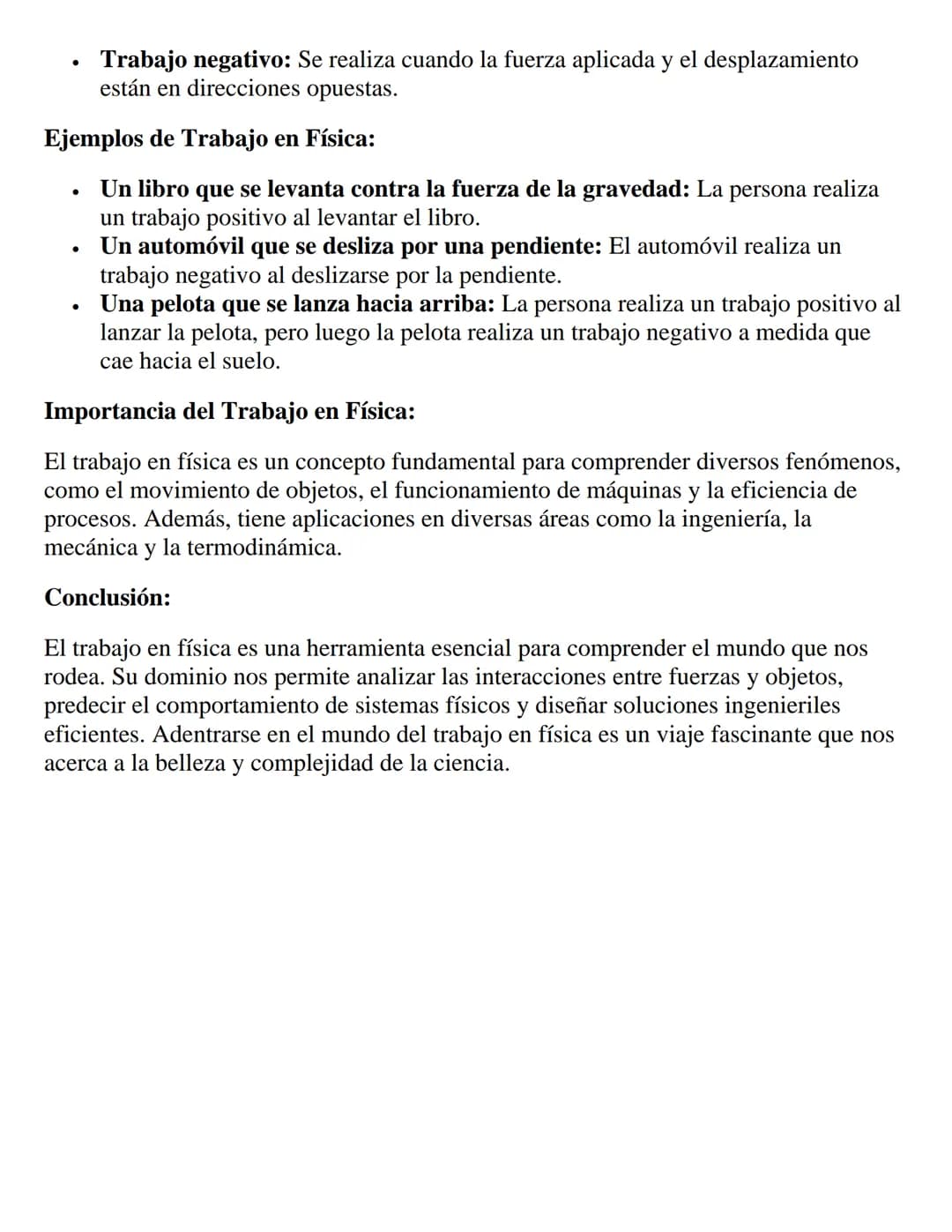 El Trabajo en Física: Explorando la
Transferencia de Energía
En el cautivante mundo de la física, donde la materia y la energía se entrelaza
