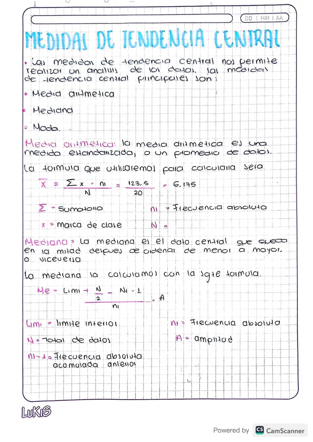 P
DDI MMI AA
Abril 22
2024
TABLAS DE FRECUENCIA CON
VARIABLE CONTINUA
Se realizó una encuesta 9 30 estudiantes sobre
las notas que scicaion 