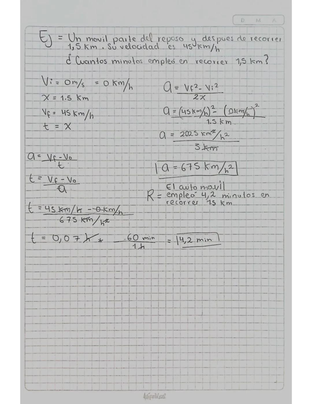 0
M
A
MR UNIFORMEMENTE
1). RECTILINEO
(MRUA)
ACELERADO (MUA)
MRUA
(MV) (MRA)
2) VELOCIDAD VARIADA
=
AV-V-Vi
3) ACELERACION CONSTANTE
a= Av
Δ