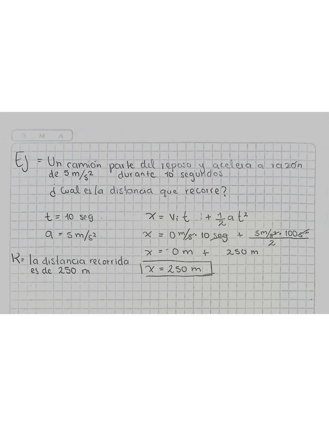 0
M
A
MR UNIFORMEMENTE
1). RECTILINEO
(MRUA)
ACELERADO (MUA)
MRUA
(MV) (MRA)
2) VELOCIDAD VARIADA
=
AV-V-Vi
3) ACELERACION CONSTANTE
a= Av
Δ