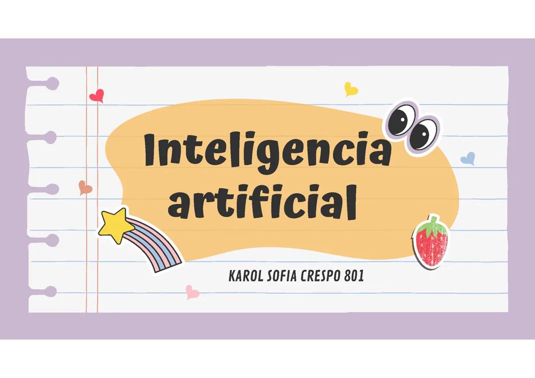 Inteligencia artificial 