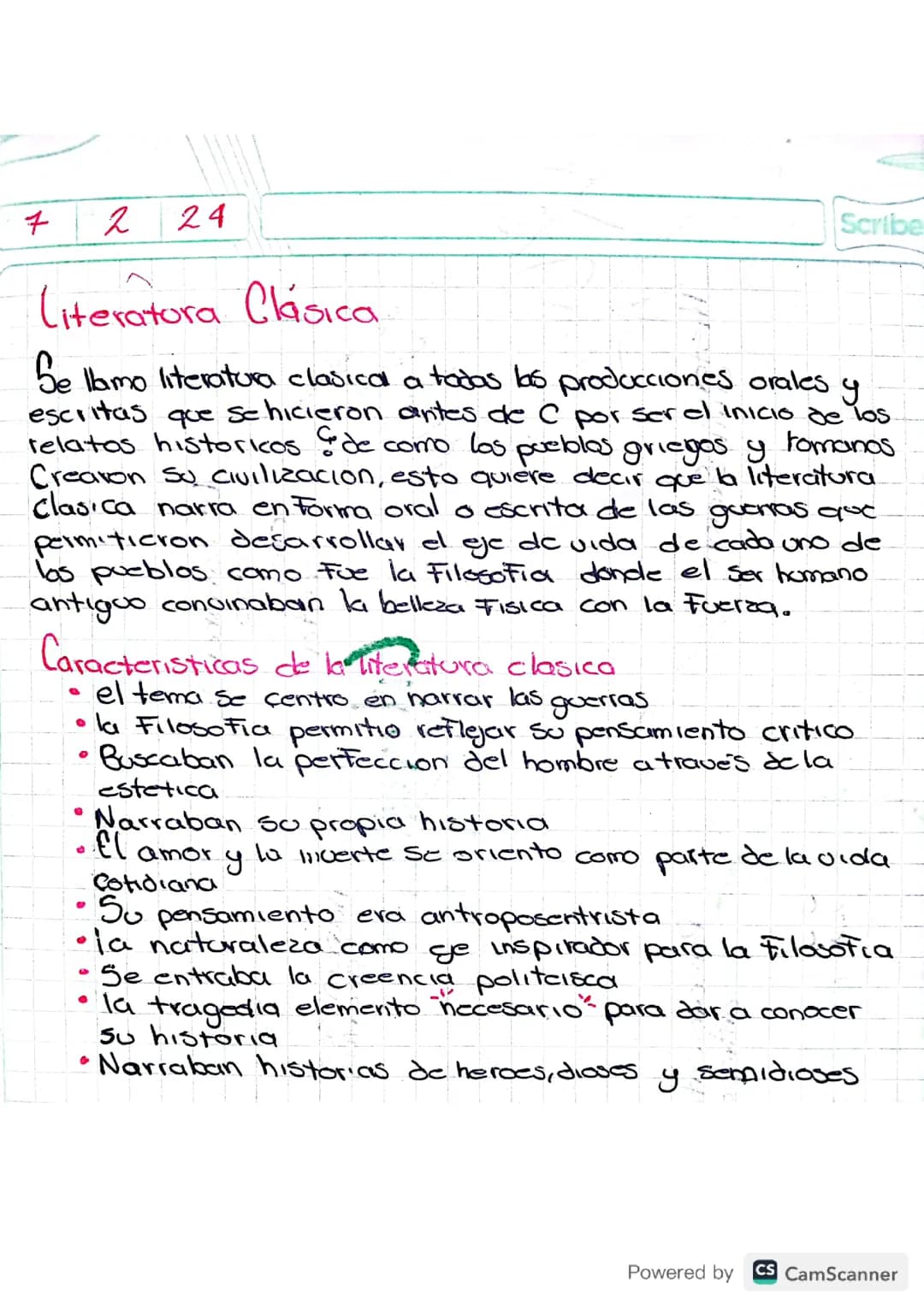 Literatutra clasica 