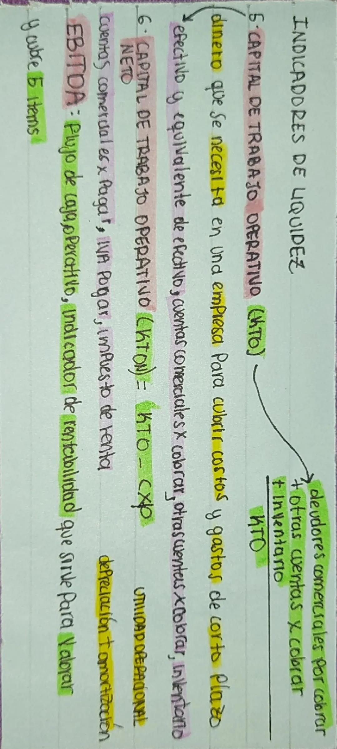 INDICADORES DE ENDEUDAMIENTO
miden o determinan que tan comprometidos se encuentran los
recursos de la empresa.
INDICADORES DE ROTACIÓN (MOV
