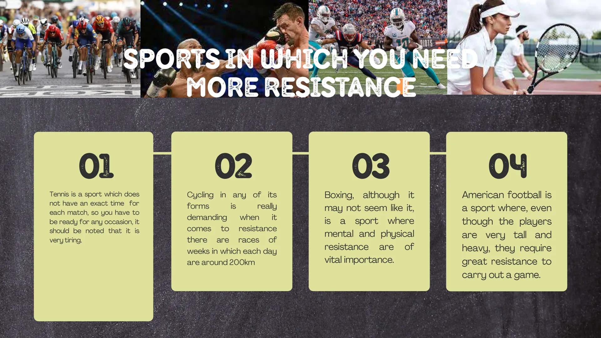 Resistance in physical education