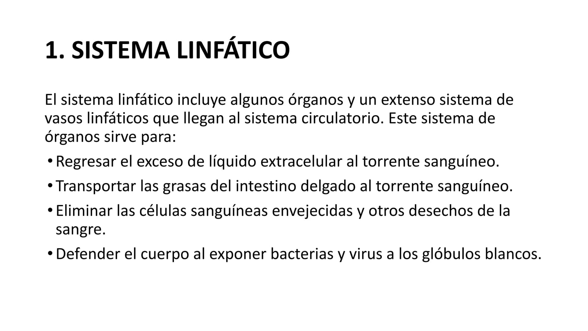 1. Sistema Linfático:
Composición del sistema linfático
Cuidado del sistema linfático RECAPITULACIÓN
.
ACTIVIDAD ADAPTACIONES DEL SISTEMA CI